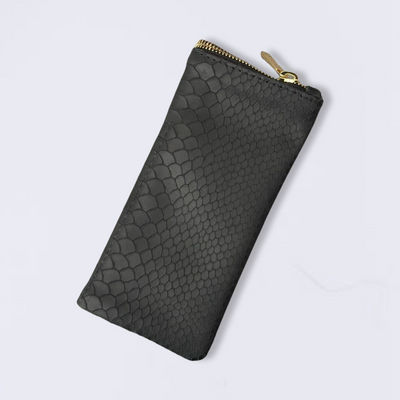 LEATHER PYTHON MATTE BLACK/GOLD Limited Edition