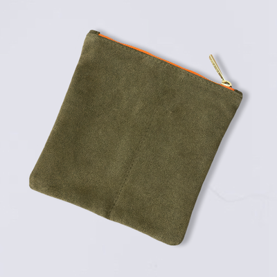 SUEDE OLIVE GREEN